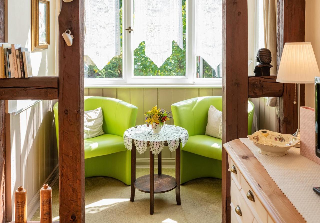 Hotel Villa Rossek Bad Liebenstein Bagian luar foto