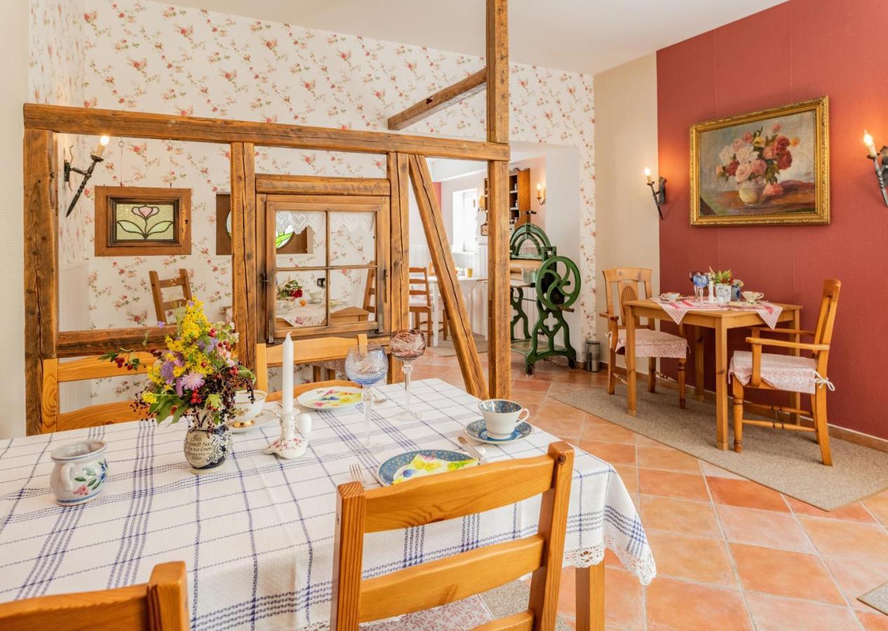 Hotel Villa Rossek Bad Liebenstein Bagian luar foto